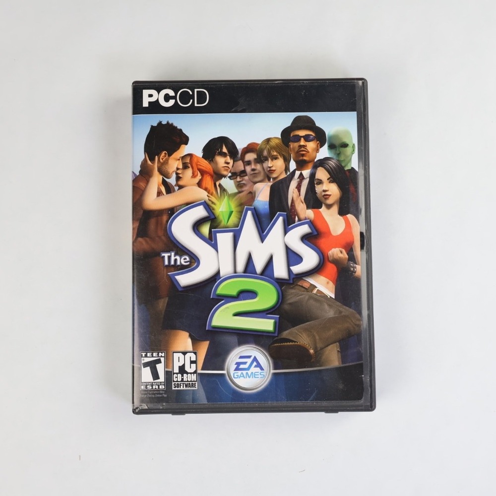The Sims 2 PC CD-ROM Video Game‎ EA Games Maxis 2004 Physical Discs DISC MISSING